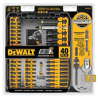 中亚Prime会员：DEWALT 德伟 DWA2T40IR IMPACT READY FlexTorq 螺丝批头工具包 40件装