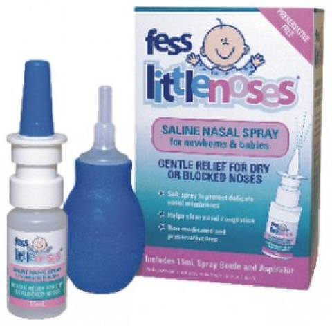 fess 婴幼儿盐水通鼻喷雾剂 15ml 赠吸鼻器 AU