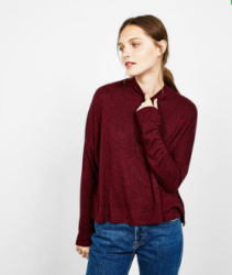 双11预告:Bershka 女士 06679562 半高领针织