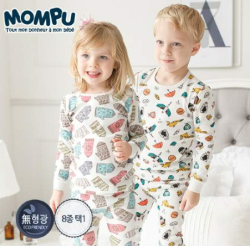 海淘活动:韩国11街 MOMPU 儿童内衣套装 促销