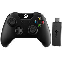 0点开抢：Microsoft 微软 Xbox One 无线手柄+PC无线适配器