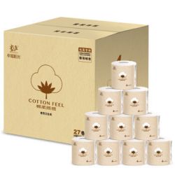 【京东超市】幸福阳光(sunelements)卫生纸 棉