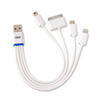 QIC USB多功能 四合一 安卓苹果充电线  
