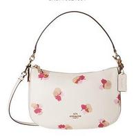 COACH 蔻驰 Floral Printed Chelsea 女士真皮斜挎包