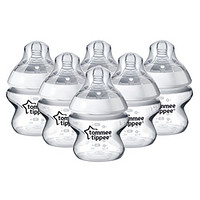 tommee tippee 汤美天地 宽口径防胀气PP奶瓶 150ml*6个装