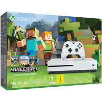 Microsoft 微软 Xbox One S 500GB 游戏主机 《Minecraft》同捆版