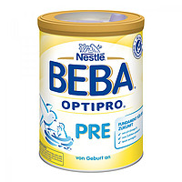 Nestle BEBA 贝巴 OptiPro系列 婴幼儿配方奶粉 pre段 800g