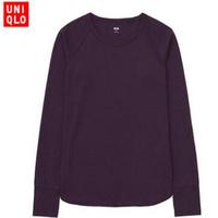 uniqlo 优衣库 女装 176626 羊毛混纺女士圆领t恤