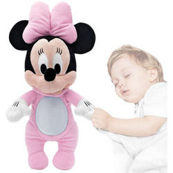 英纷 迪士尼婴儿玩具0-12个月宝宝安抚睡眠哄