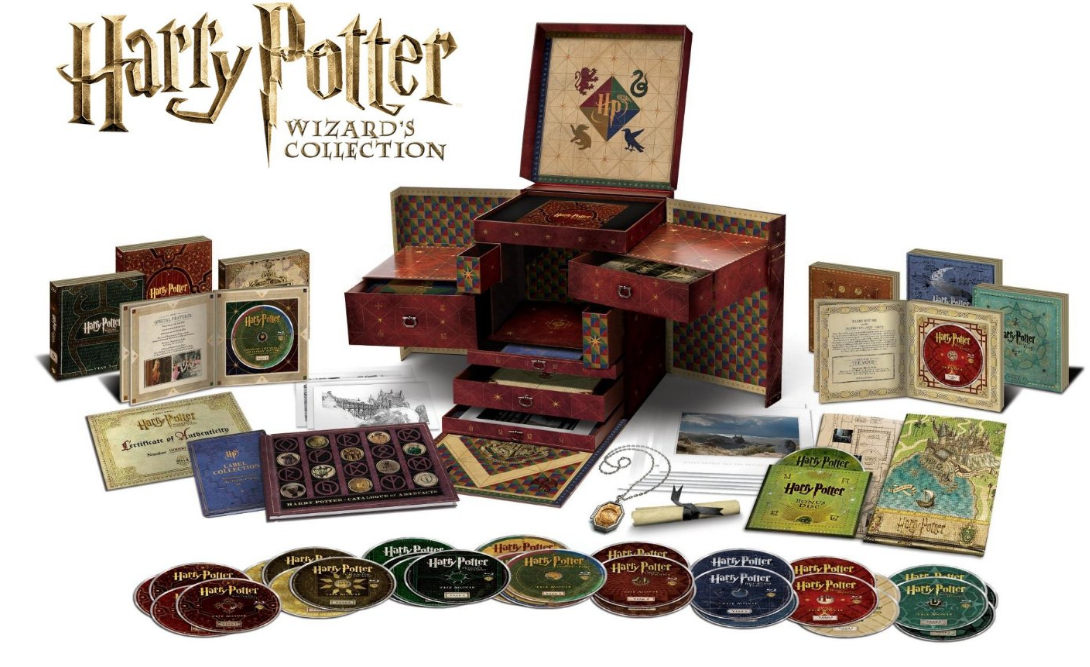 《Harry Potter Wizard's Collection》 哈利波特巫师珍藏版 限量蓝光合集（31碟）