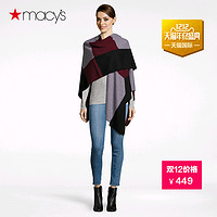 天猫双12预告：￼ Macy's 163001935 女士针织羊绒披肩*2件