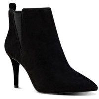 Nine West 玖熙 PAGANELI POINTY TOE 女士尖头高跟踝靴 酒红色