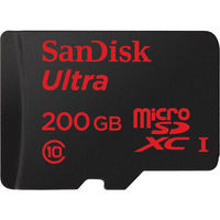 再特价：SanDisk 闪迪 Ultra 至尊高速 200GB MicroSD存储卡
