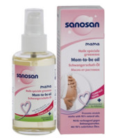 sanosan 哈罗闪 孕妇防妊娠纹按摩油 100ml*4件+凑单品