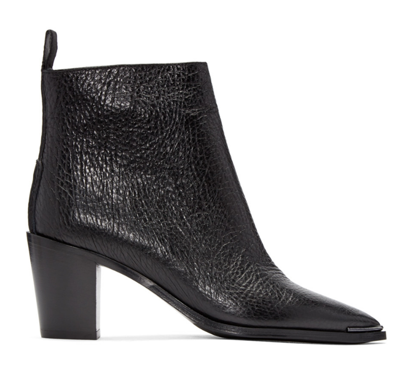 Acne Studios Black Loma 女士切尔西靴