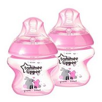 Tommee Tippee 汤美天地防胀气奶瓶 6盎司 2个装