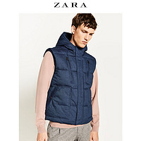 ZARA 06985301427 男士连帽马甲