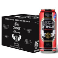 OETTINGER 奥丁格 黑啤啤酒 500ml*12听*3件