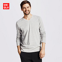 UNIQLO 优衣库 172339 男士柔软V领T恤 