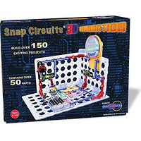 中亚prime会员：ELENCO 埃伦克 SNAP CIRCUITS 3D立体电路积木组合