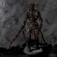 GECCO 黑暗之魂3 薪王的化身 1:6比例 模型手办（42厘米，含1:1余烬特典）