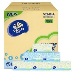 【京东超市】维达(Vinda) 抽纸 细韧系列 软抽3