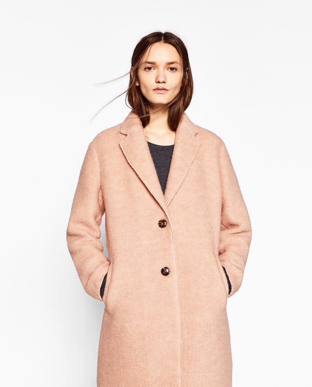 ZARA TRF 01255229644 女士大衣