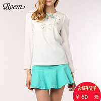 ROEM RCYW41106M 女士长袖衬衫