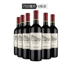 lafite 拉菲 智利进口红酒 巴斯克花园干红葡萄酒 750