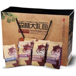 三只松鼠 坚果干果礼盒 6袋装 坚果大礼包1208g\/盒 78元_京东优惠_发现值得买_什么值得买