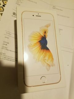 iphone6s 金色 32G 国行A1700 全新未拆_二手