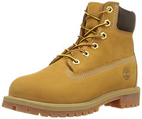 限尺码：Timberland 添柏岚 大童款6寸经典防水大黄靴