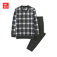 UNIQLO 优衣库 179966 摇粒绒 男士起居套装