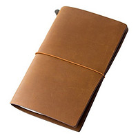Z秒杀：MIDORI TRAVELER'S Notebook 皮质笔记本 驼色 标准型