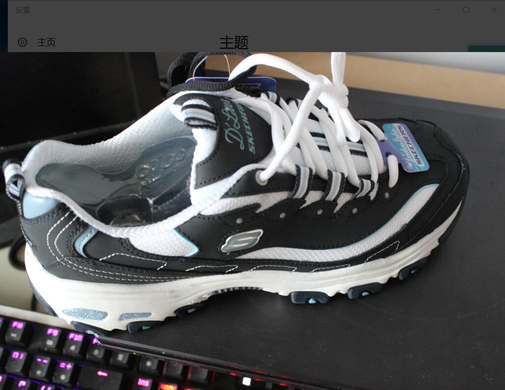 skechers斯凯奇dlites熊猫鞋新配色休闲运动鞋