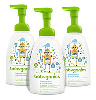 Babyganics 甘尼克宝宝 Foaming 奶瓶清洁液 16oz Pack of 3