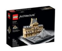 LEGO 乐高 Architecture 建筑系列 21024 卢浮宫（赠乐高迷你书）