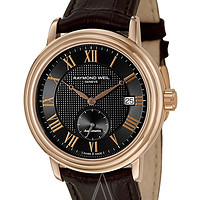 值友专享：RAYMOND WEIL 蕾蒙威 Maestro 大师系列 2838-PC5-00209 男士机械腕表