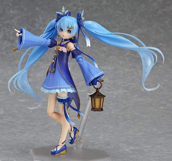初音 雪未来 2017年冬季服装限定款 abs&pvc材质 涂装完成版 模型手办