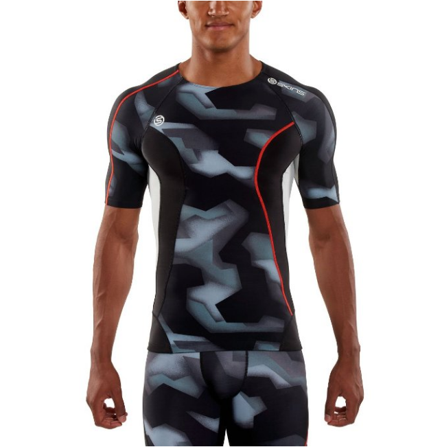 SKINS 思金斯 DNAmic Compression 男子短袖压缩衣