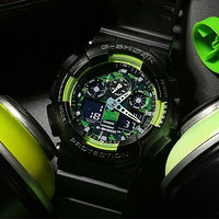 CASIO 卡西欧 G-SHOCK 硬碰硬系列 GA-100LY-1A 多功能运动腕表