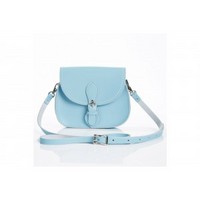 Zatchels Pastel Micro Saddle 女士斜挎包