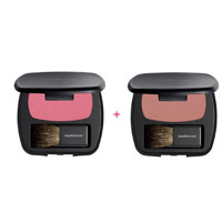 bareMinerals 天然矿物质腮红 The One+The Faux Pas 6g*2个