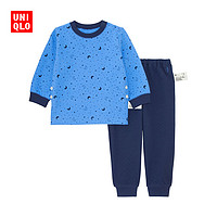 UNIQLO 优衣库 173581 压线睡衣