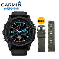 GARMIN 佳明 Fenix 3 HR 蓝宝石镜面 类钻碳镀膜 国行中文版 心率表