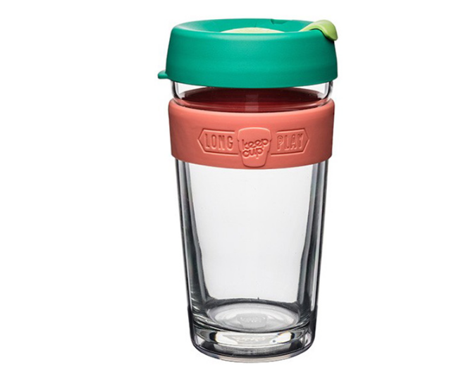 keepcup Long Play系列 随身玻璃咖啡杯 454ml
