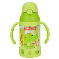 Fisher-Price 费雪 FP-8620D 儿童吸管学饮杯 400ml 绿色