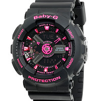 CASIO 卡西欧 Baby-G BA-111-1ACR 女士运动腕表