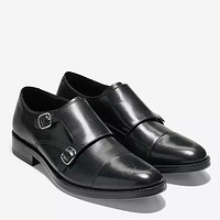 COLE HAAN Madison Double Monk 男士休闲皮鞋