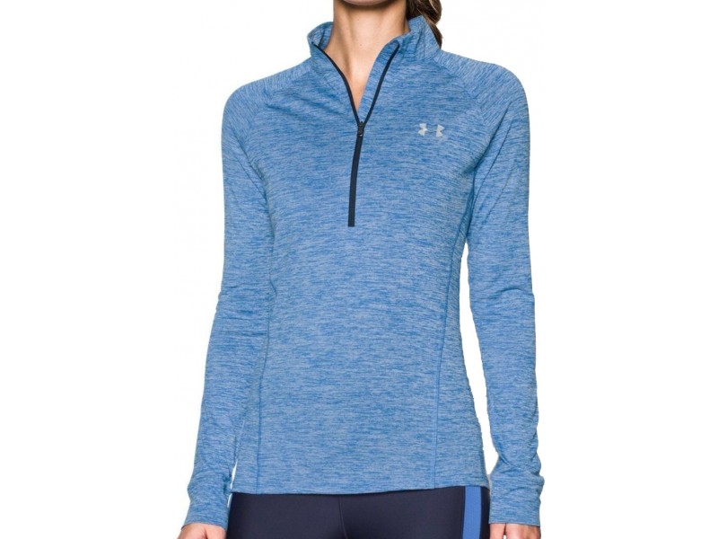 UNDER ARMOUR 安德玛 Tech Twist 女士半拉链运动卫衣